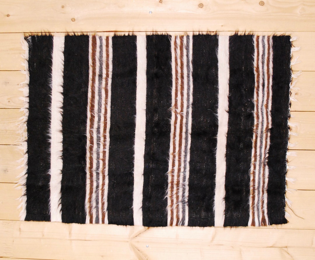 Vintage South American Crin Horsehair Rug / Wall Hanging / Etsy