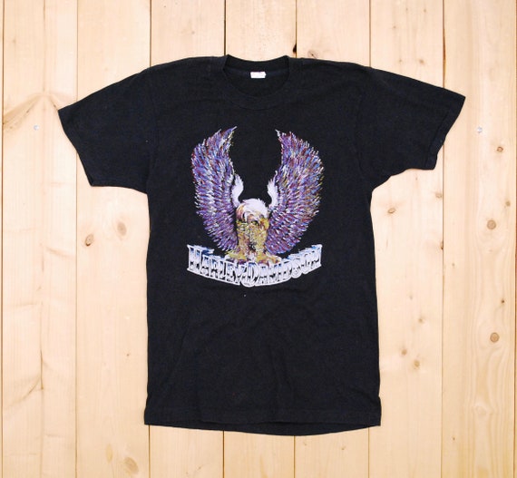 Vintage 1970's HARLEY DAVIDSON T-shirt / Retro Co… - image 1