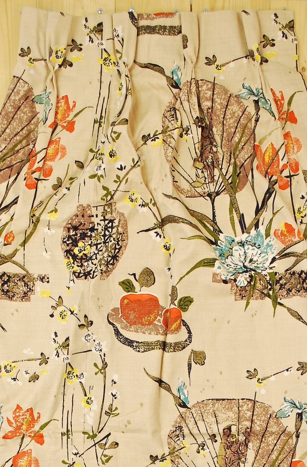 美品！50's〜60'sアメリカアンティーク植物柄カーテン生地ビンテージUSA il_fullxfull.1095084063_5l2o.jpg