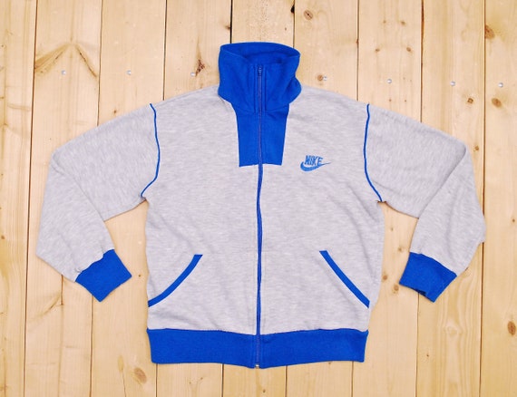 NIKE ORANGE SWOOSH Track Jacket / Retro 