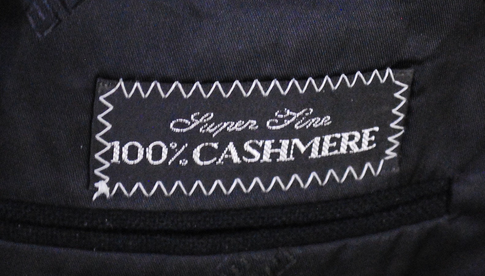Vintage 1980's/90's Black Men's GIVENCHY Cashmere Suit
