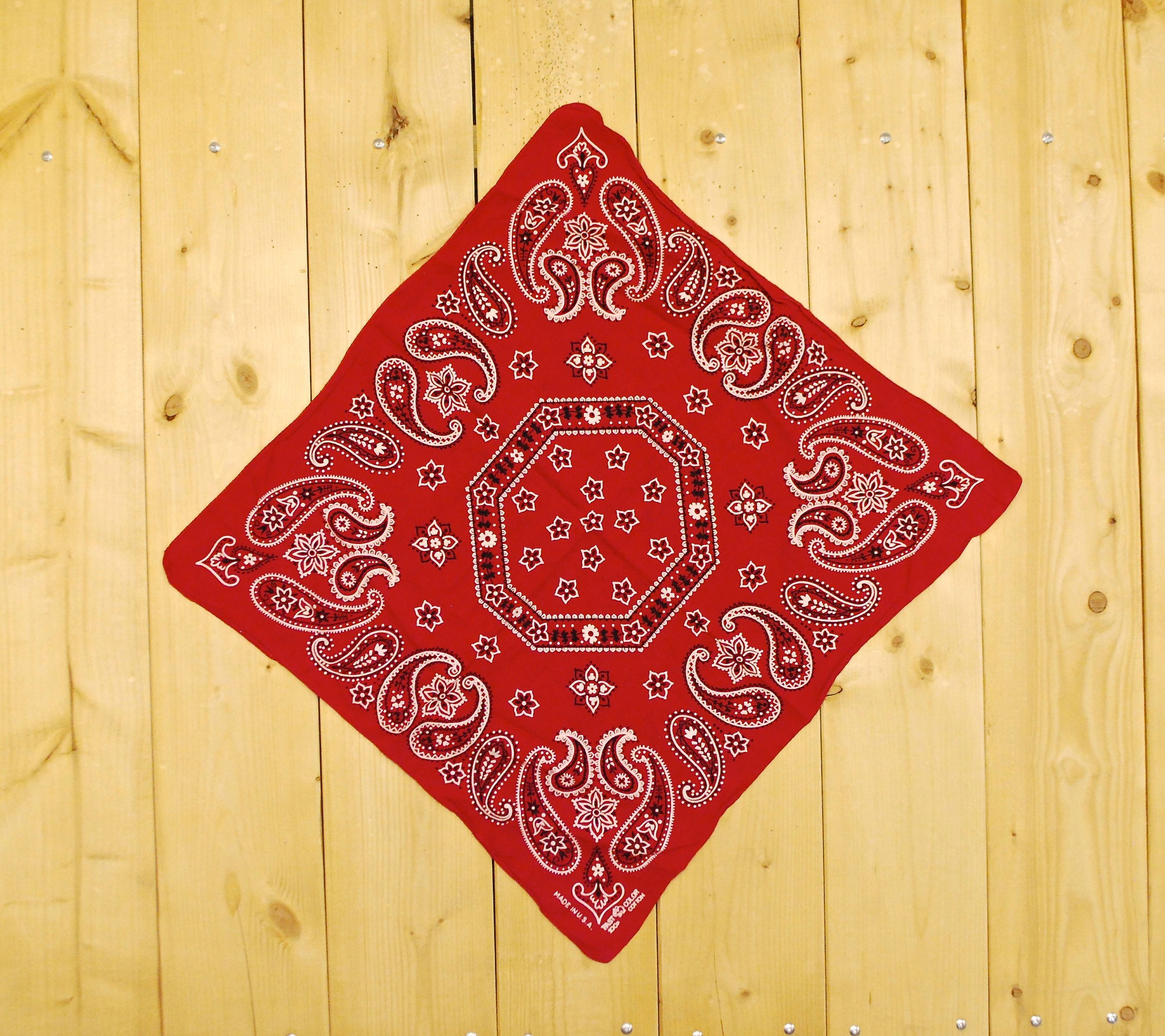 小物 60's Vintage bandanna iron cross pattern 小物 60's Vintage bandanna iron cross pattern 60's Vintage