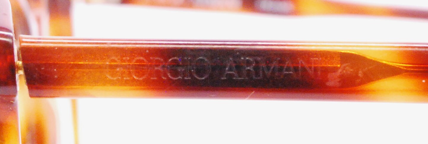 ジョルジオアルマーニ アンティーク Y2K レトロ べっ甲柄 サングラス レア ヴィンテージ ジョルジオ アルマーニ べっ甲眼鏡 / レトロ