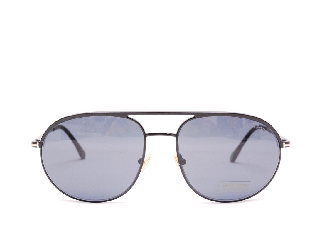 Authentic Deadstock TOM FORD Black Aviator Sunglasses NOS  display picture 1