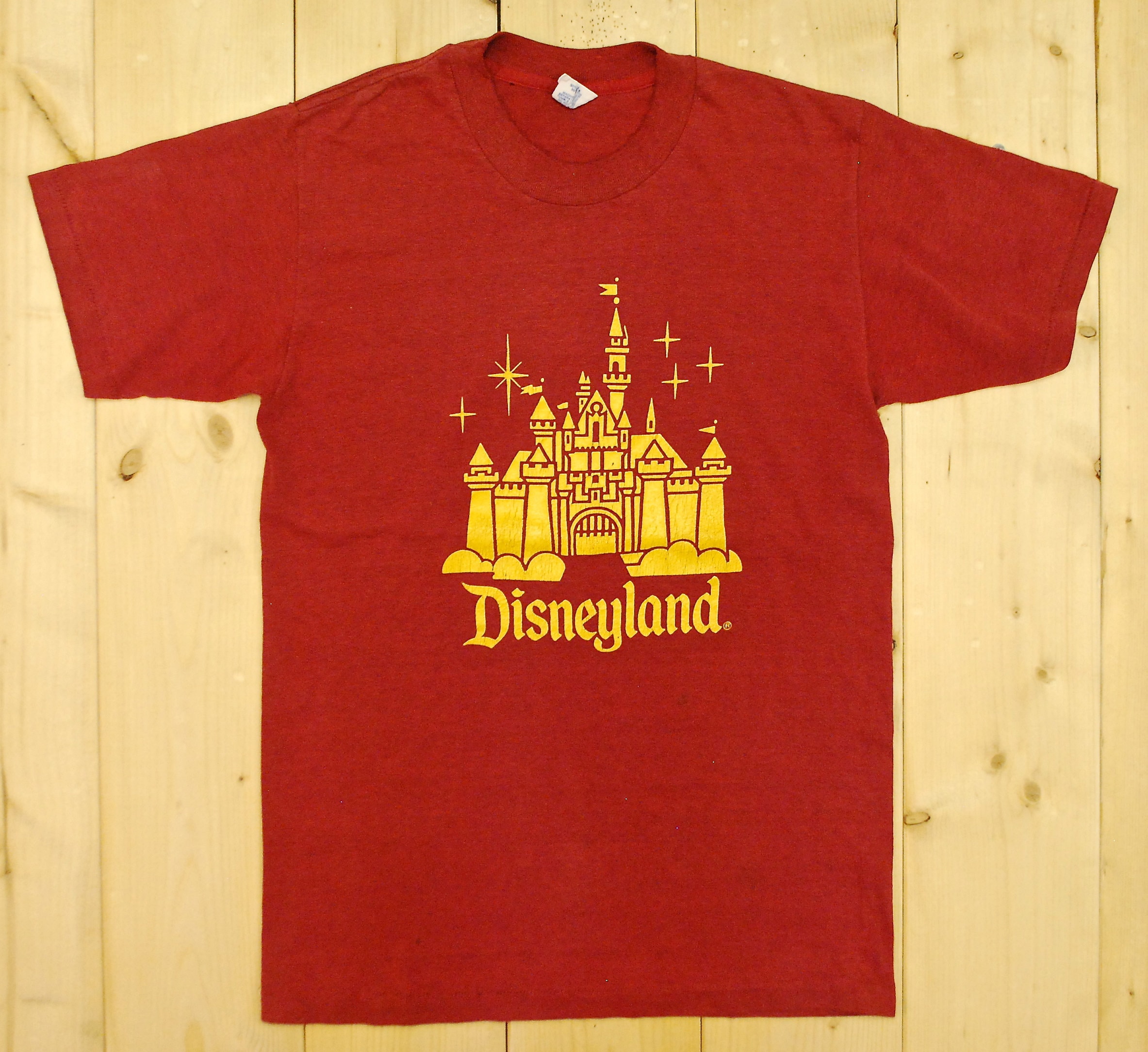 Vintage Maroon MICKEY MOUSE T-shirt 