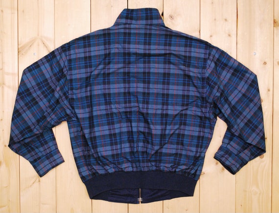 Vintage 1970's/80's SCHNEIDERS Plaid Windbreaker … - image 3