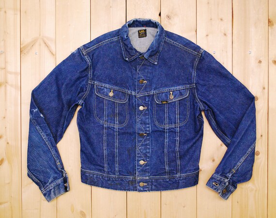 lee sanforized denim jacket