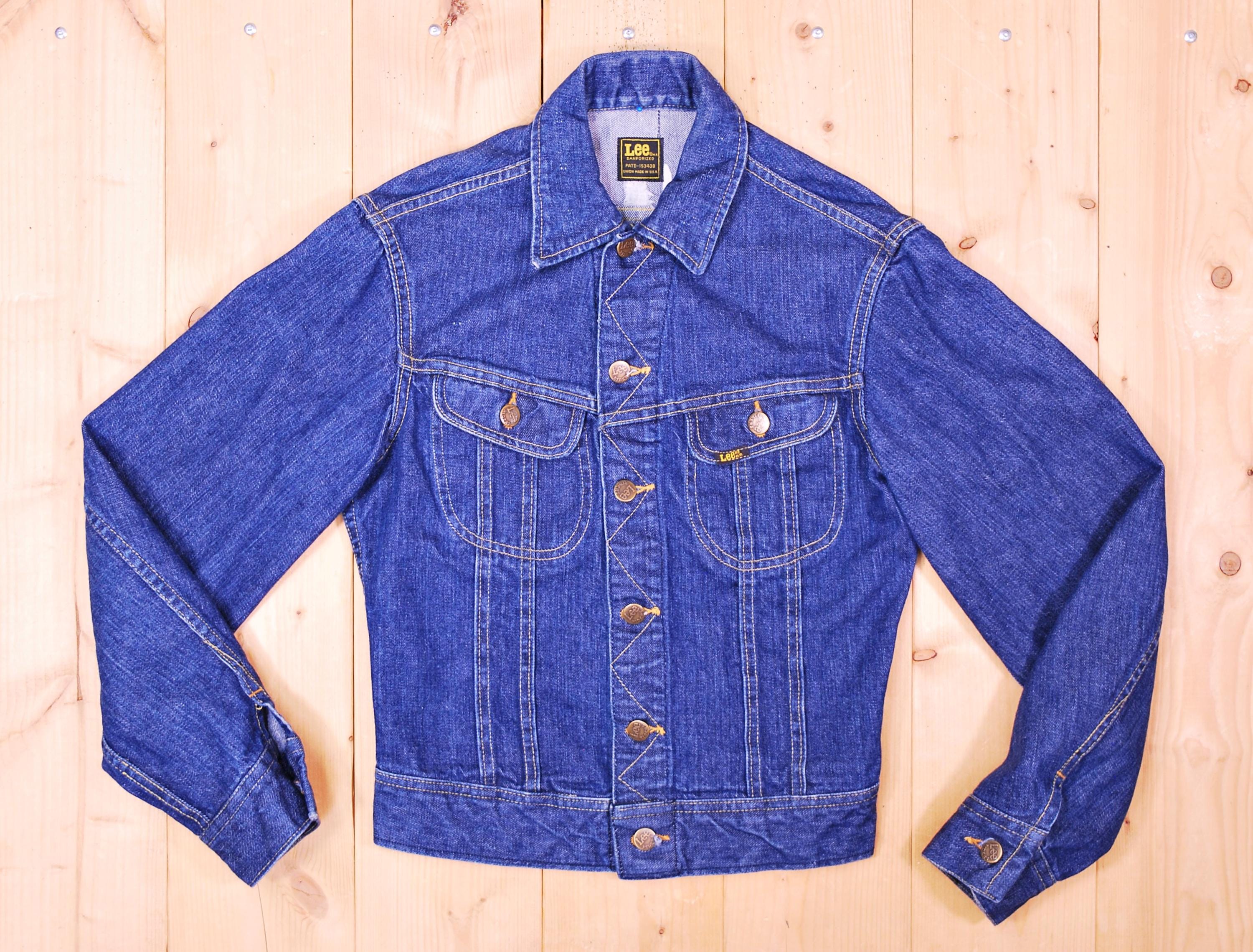 Vintage 1960's/70's LEE Denim Jean Jacket / SANFORIZED / Union