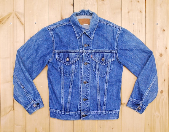 Vintage 1970's/80's LEVIS Type III Trucker Denim Jean Jacket