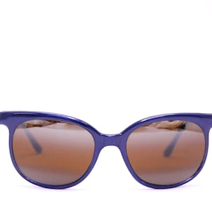 Vintage 1970's/80's Blue VUARNET Sunglasses Pouilloux France