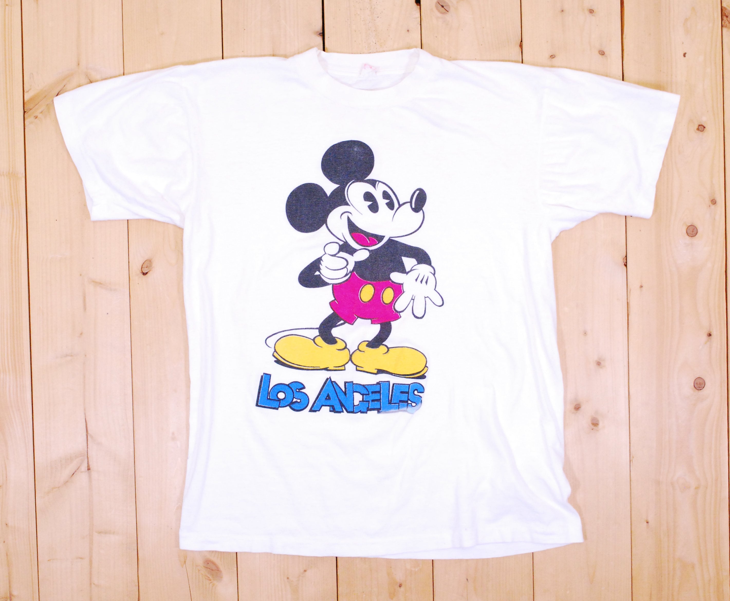 ヴィンテージ　ディズニー　ミッキーマウス　Tシャツ　ロサンゼルス　LA アメリカ ヴィンテージディズニーミッキーマウスTシャツロサンゼルスLA アメリカ
