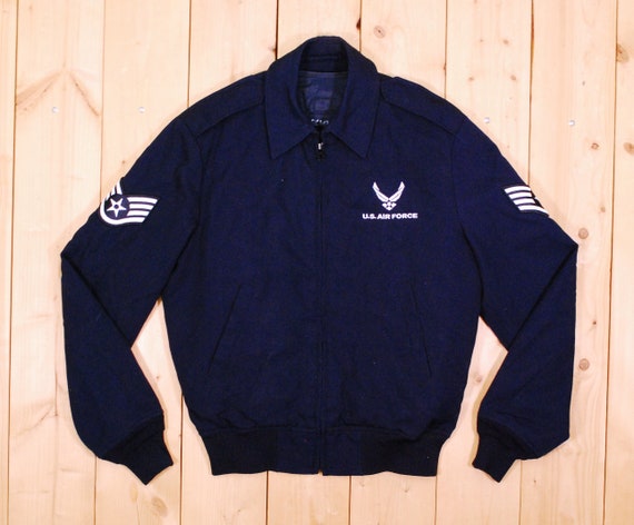 Vintage 1970 s 80 s DSCP US Air Force Lightweight Jacket With