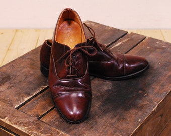 靴 Allen Edmonds Birmingham 1990s US10.0D Allen Edmonds Park Avenue Cap Toe Lace Up Oxford – Atomic 79
