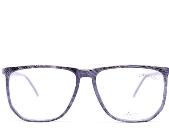 Vintage 1980's Deadstock AIRESS OPTIQUE Carboflex Eyeglasses NOS / Made in France / Model RS32 056 / Retro Collectable Rare #2827