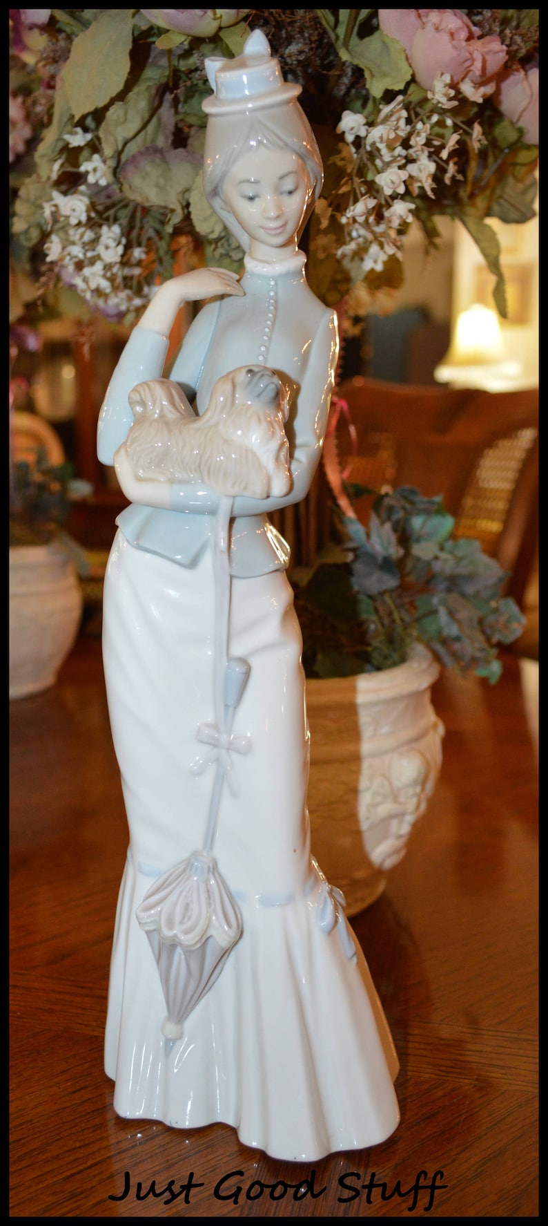 Lladro A Walk with The Dog Collectible Figurine 4893 Retired | Etsy