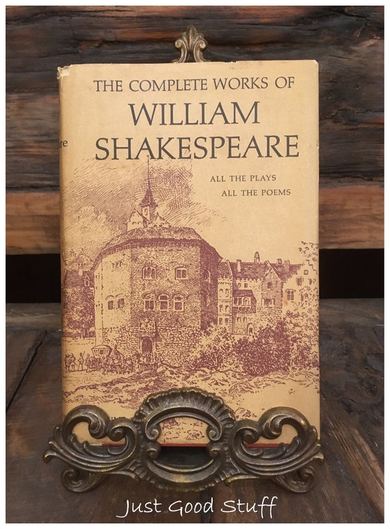 Libro antico Le opere complete William Shakespeare Tutte le opere teatrali  Tutte le poesie Volume 1 Stampato negli Stati Uniti 1853 -  Italia