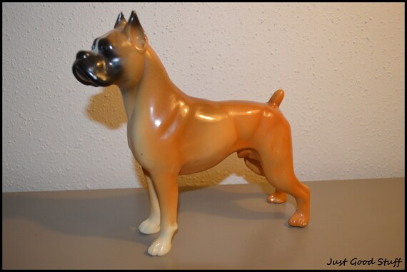 boxer dog figurines collectables