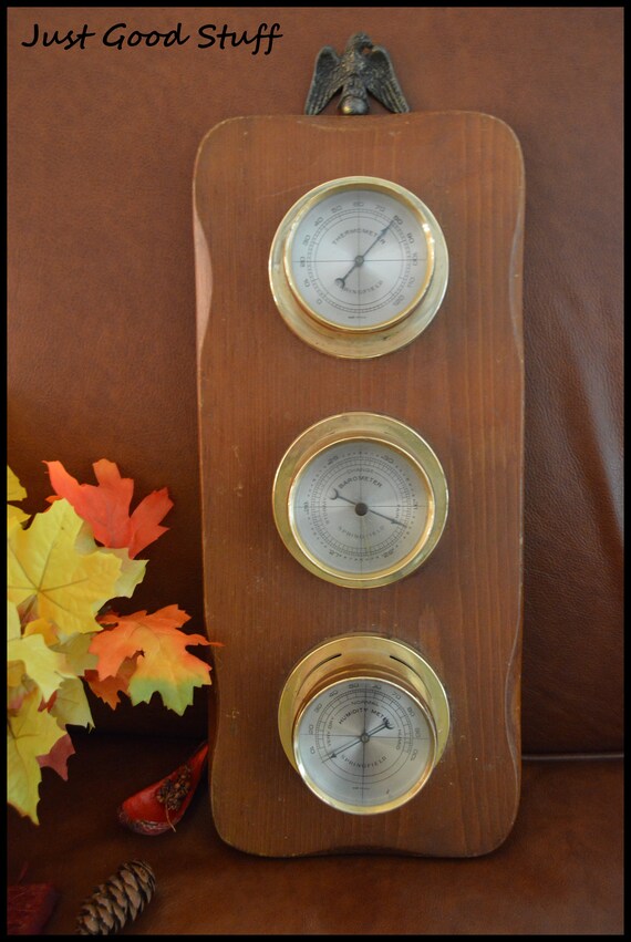 springfield thermometer barometer and humidity meter