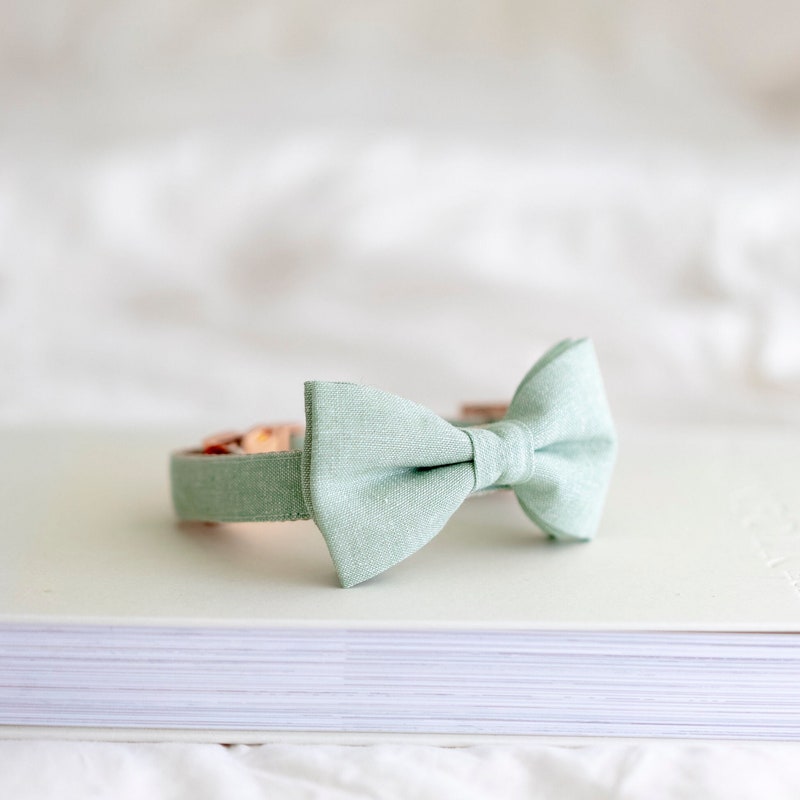 Bow Tie Dog Collar Etsy