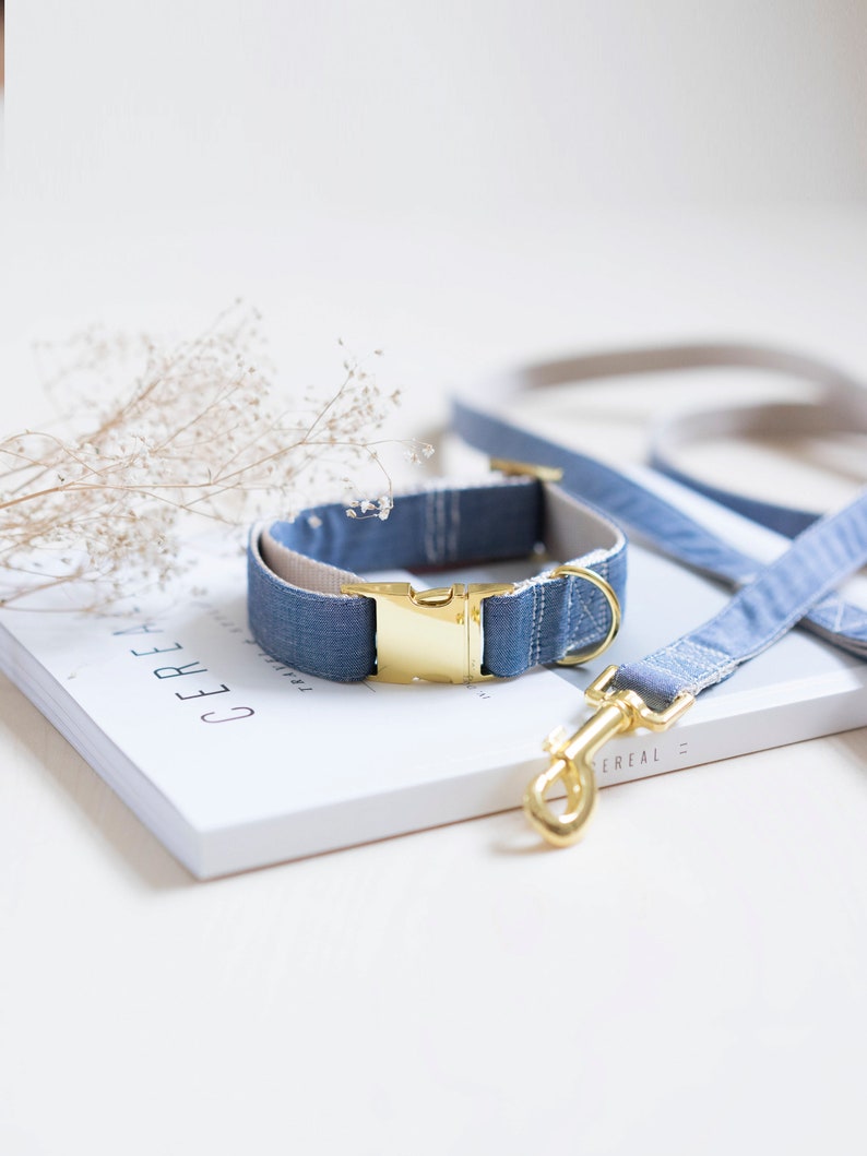 ADD ON Matching Dog Leash Dog Lead Rose Gold Hardware Dog Etsy Canada