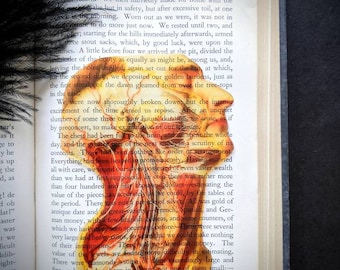 Clear Bookmark Vintage Anatomy Medical Illustration Goth Gothic Halloween Horror Creepy Oddities