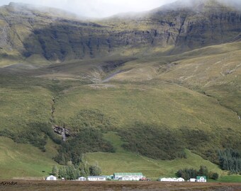 Iceland Mountain View