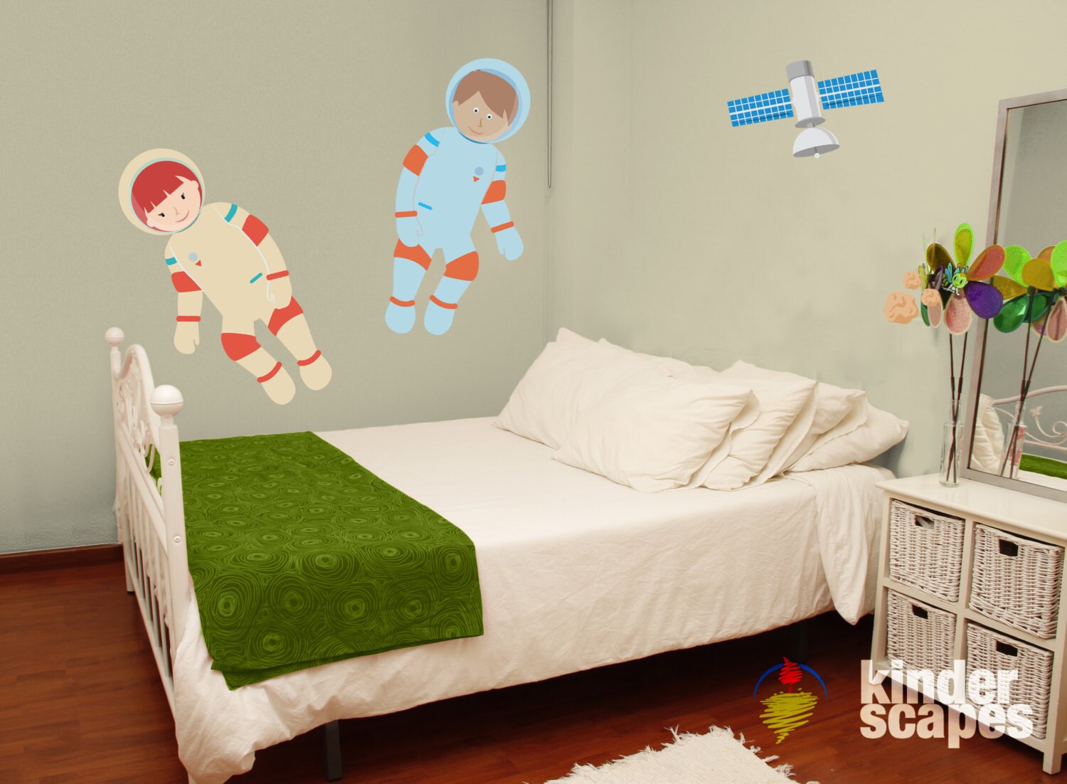 Personalized Space Themed Room Wall Decal Pack Kids Wall Decal Wall Decals Boys Room