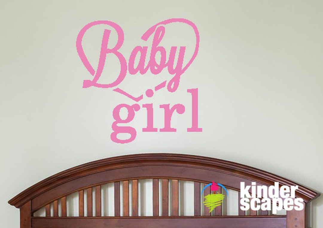Baby Girl Wall Decal Nursery Decal Wall Decal Bedroom Decor Baby Room Wall Decal Wall Decal