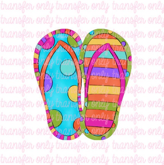 Sublimation Transfer Ready to Press Heat Transfer Life Is Better In Flip Flops Summer Transfer Sublimation Transfer