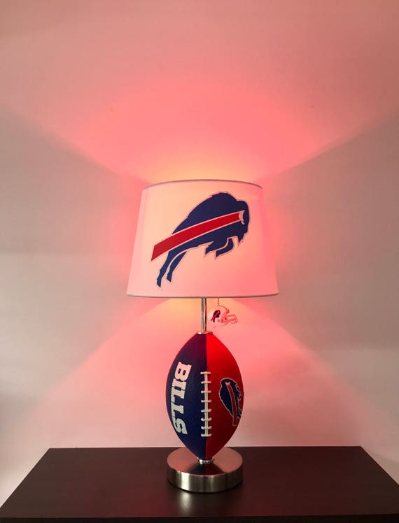 NFL Buffalo Bills Football Lamp man cave sports lamp night Etsy