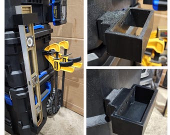Kobalt CaseStack Accessories - 3D Printed - Extension Cord, Level, Batteries, Clamp Holder + Craftsman V20, Dewalt 20v XR, Kobalt 24v, Rigid