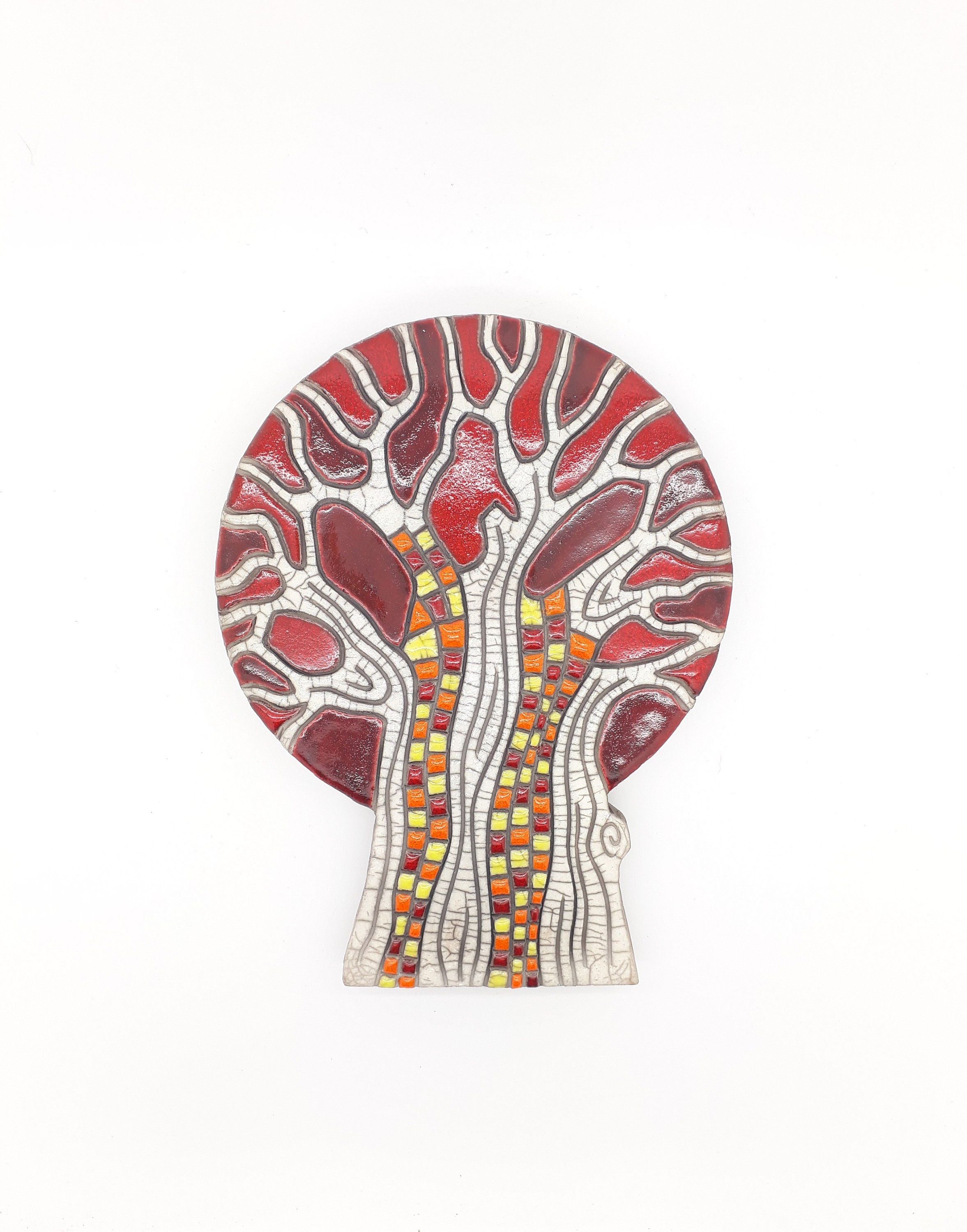 Plaque Murale Arbre Raku