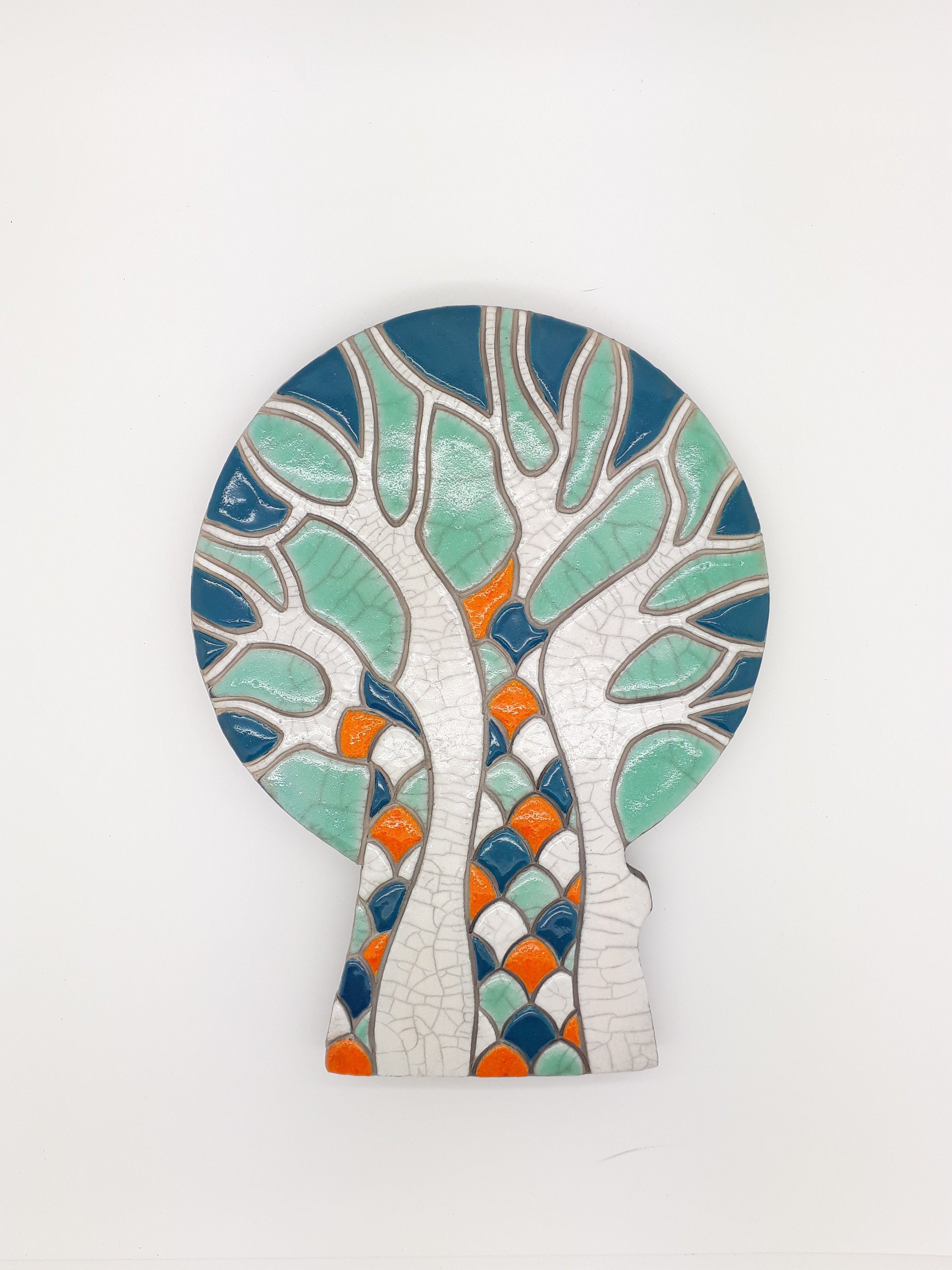 Plaque Murale Arbre Raku