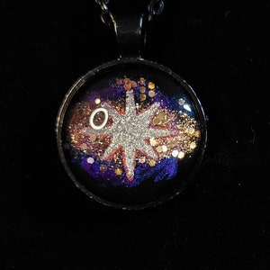 Galaxy Necklace- &quot;Supernova&quot;