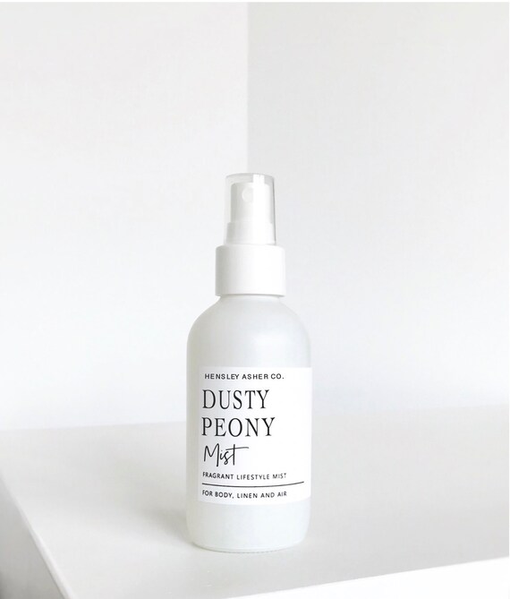 Dusty Peony Body Linen Room Mist Body Spray Room Spray Linen Spray Body Mist Linen Mist Room Mist Air Mist Perfume Fragrance