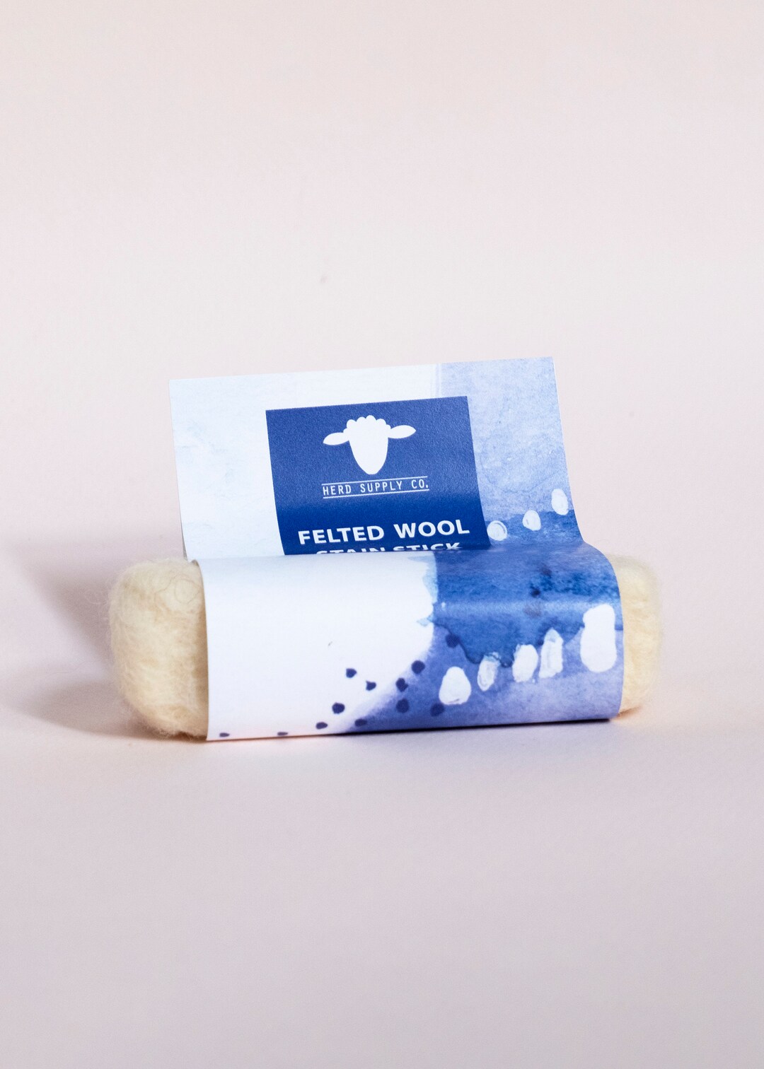 Unscented Felted Wool Laundry Bar Soap, Felted Soap, Stain Remover