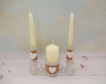 Candele E Candelabri Per Le Nozze Etsy It