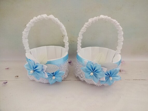 beach flower girl basket