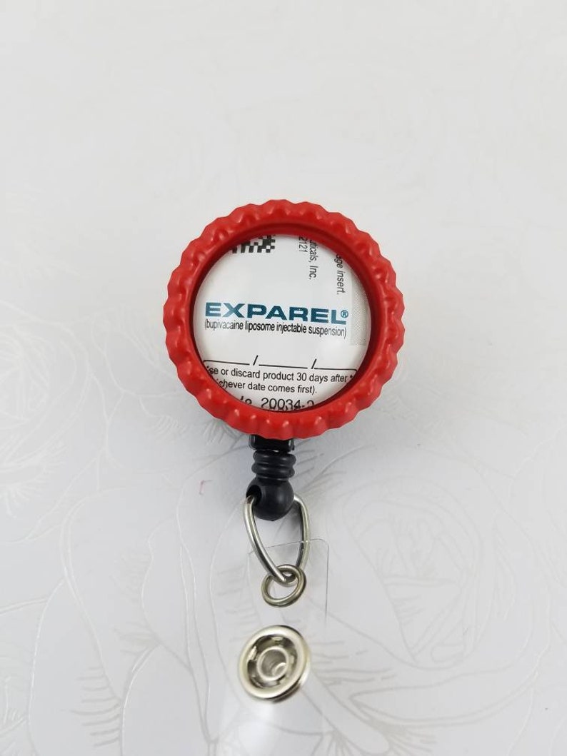 Exparel Medical Drug Badge Holder