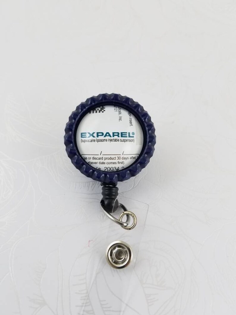 Exparel Medical Drug Badge Holder