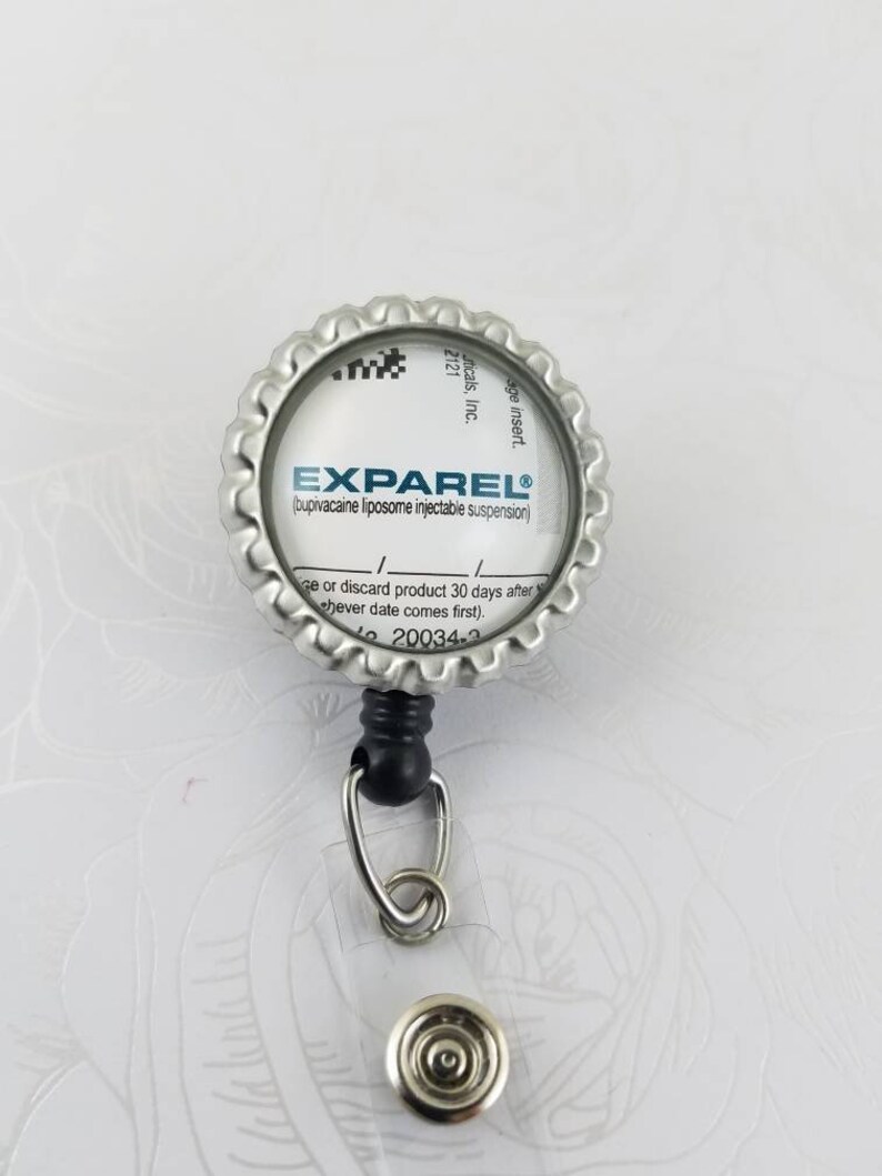 Exparel Medical Drug Badge Holder