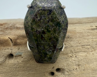 Sterling Silver Dragons Blood Jasper Ring