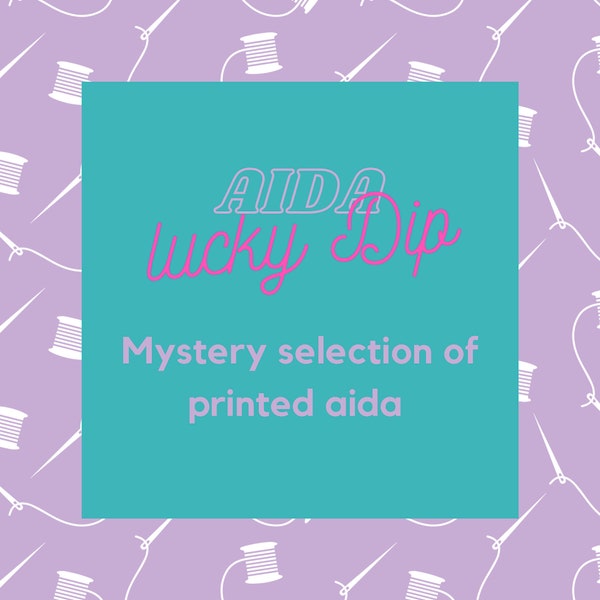 Mystery Aida Bundle, Fabric Multipack, 16ct and 14ct Aida