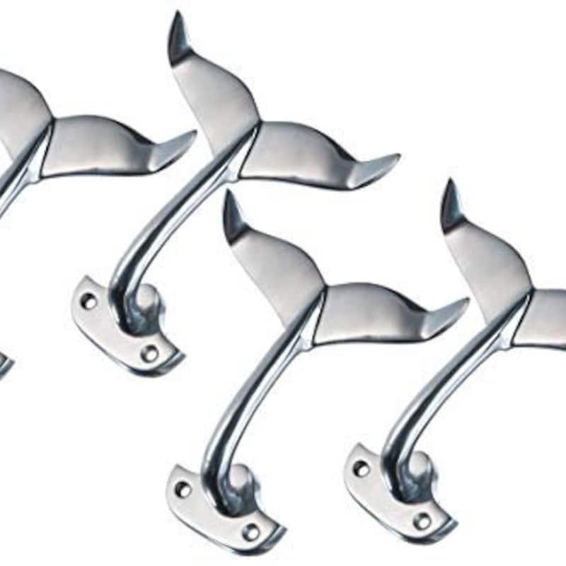 Multi Whale Tail Hook Plaque