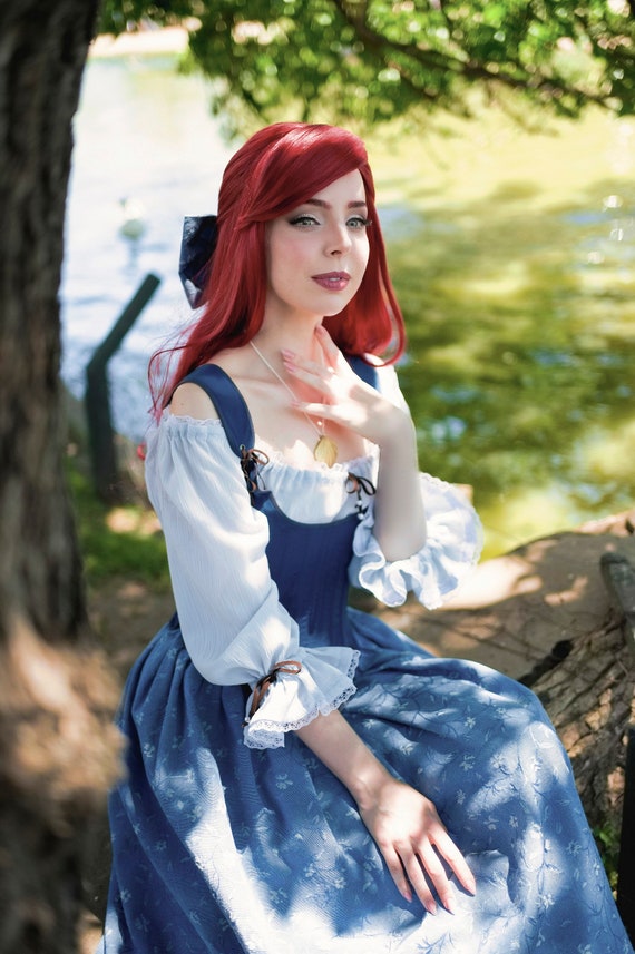 Custom Ariel From the Little Mermaid Inspired Custom Dress Costume