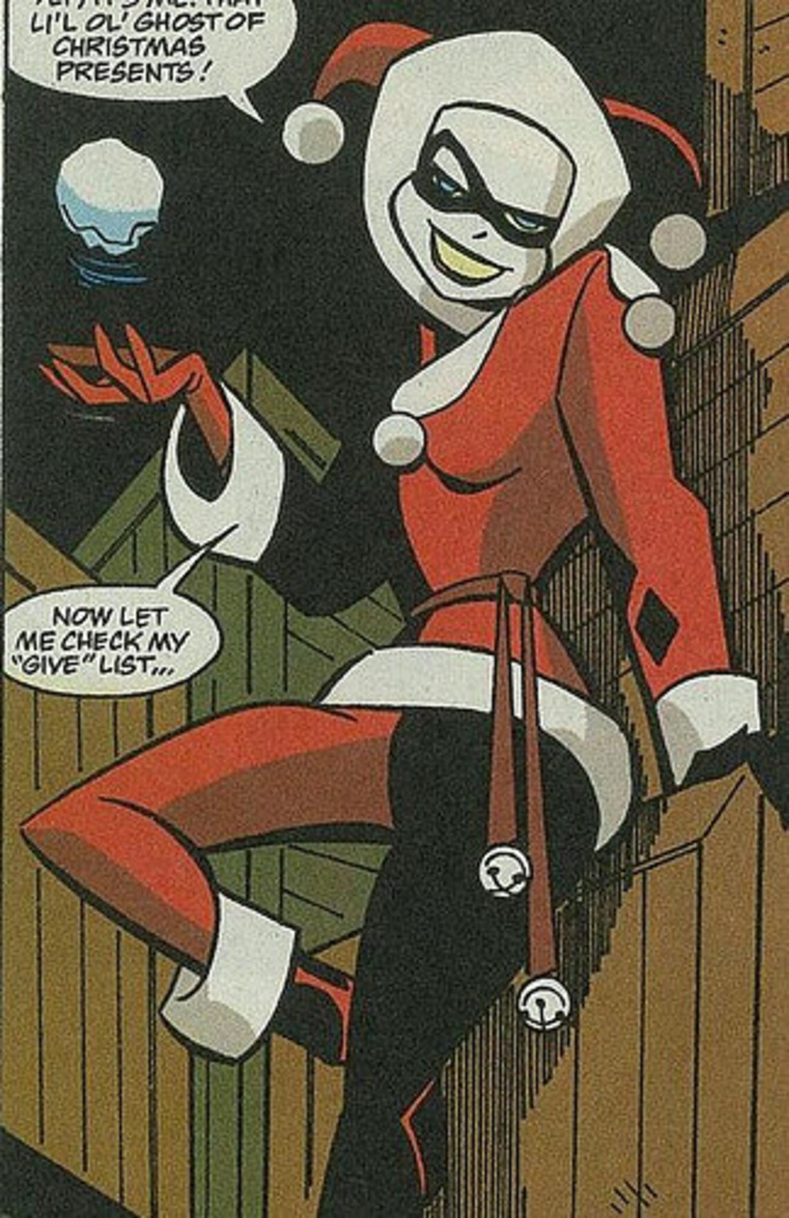 Winter / Christmas Harley Quinn custom made costume cosplay Etsy