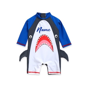 Baby shark bathing suit boy top