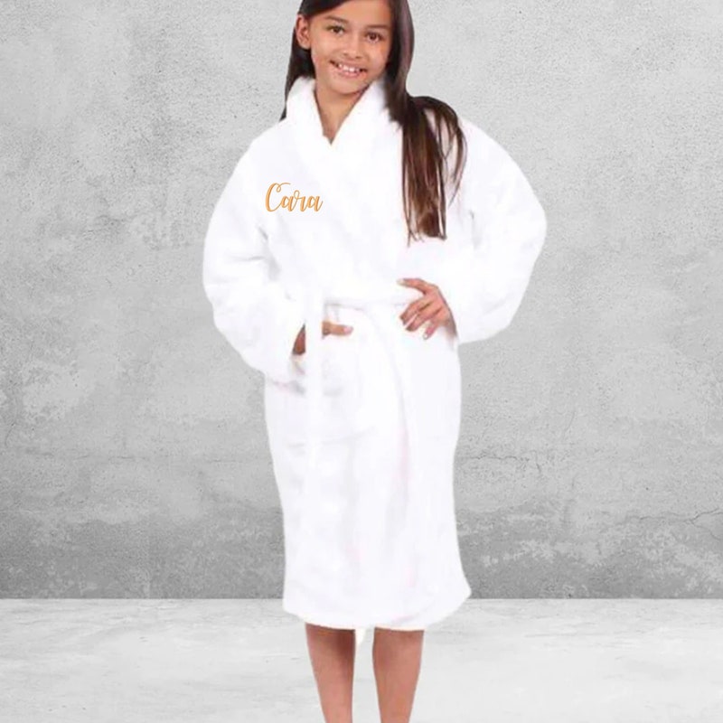 Personalized Kid Spa Robe - Etsy