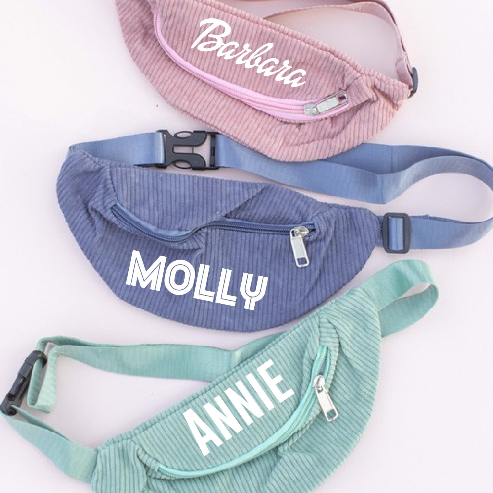 Kinder Personalisierte Cord Bauchtasche Benutzerdefinierte Name Tasche Jugend Gürteltasche Urlaub Tasche Kinder Reise Bauchtasche Verstellbare Reißverschlusstasche