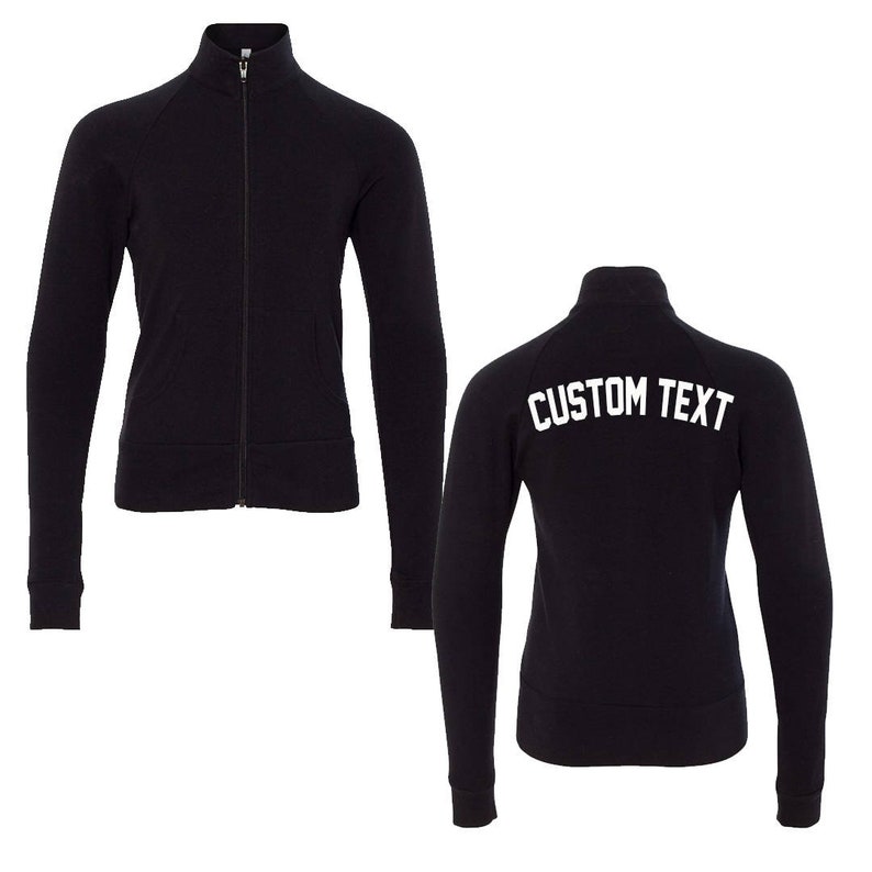 personalized track jacket